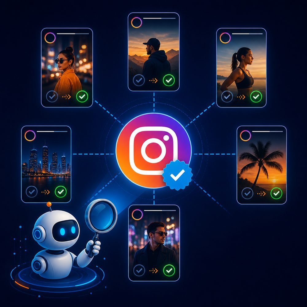 Instagram auto-verification agent